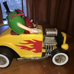 M&M's Rebel Without A Clue Yellow Hot Rod Car Cand